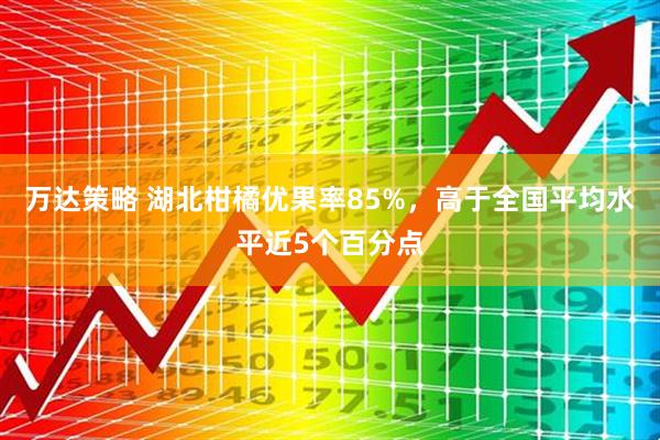 万达策略 湖北柑橘优果率85%，高于全国平均水平近5个百分点