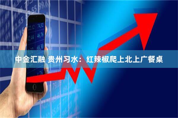 中金汇融 贵州习水：红辣椒爬上北上广餐桌