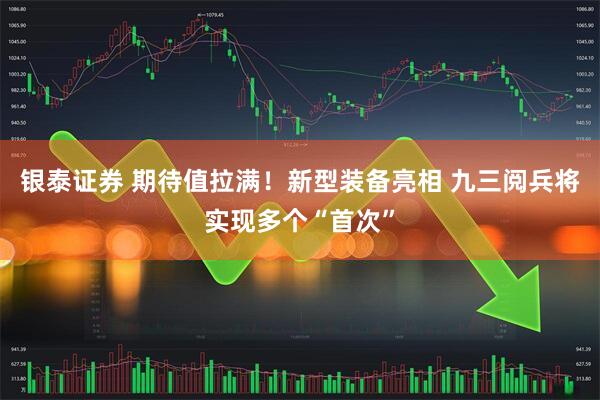 银泰证券 期待值拉满！新型装备亮相 九三阅兵将实现多个“首次”