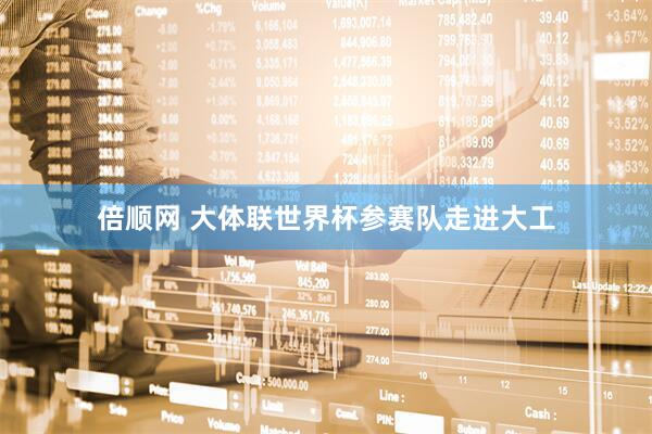 倍顺网 大体联世界杯参赛队走进大工
